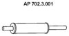 EBERSP?CHER 702.3.001 Front Silencer